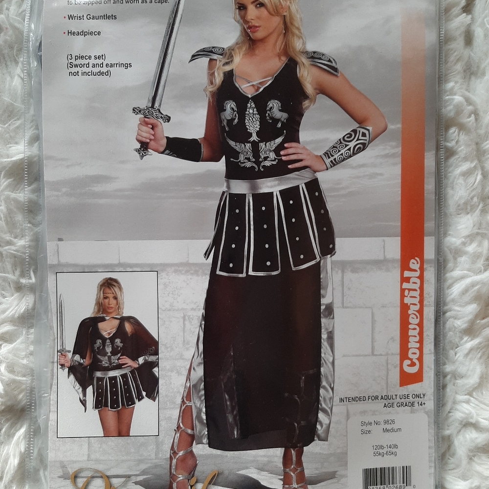 Women's Gladiator Costume - Picture 3 of 10